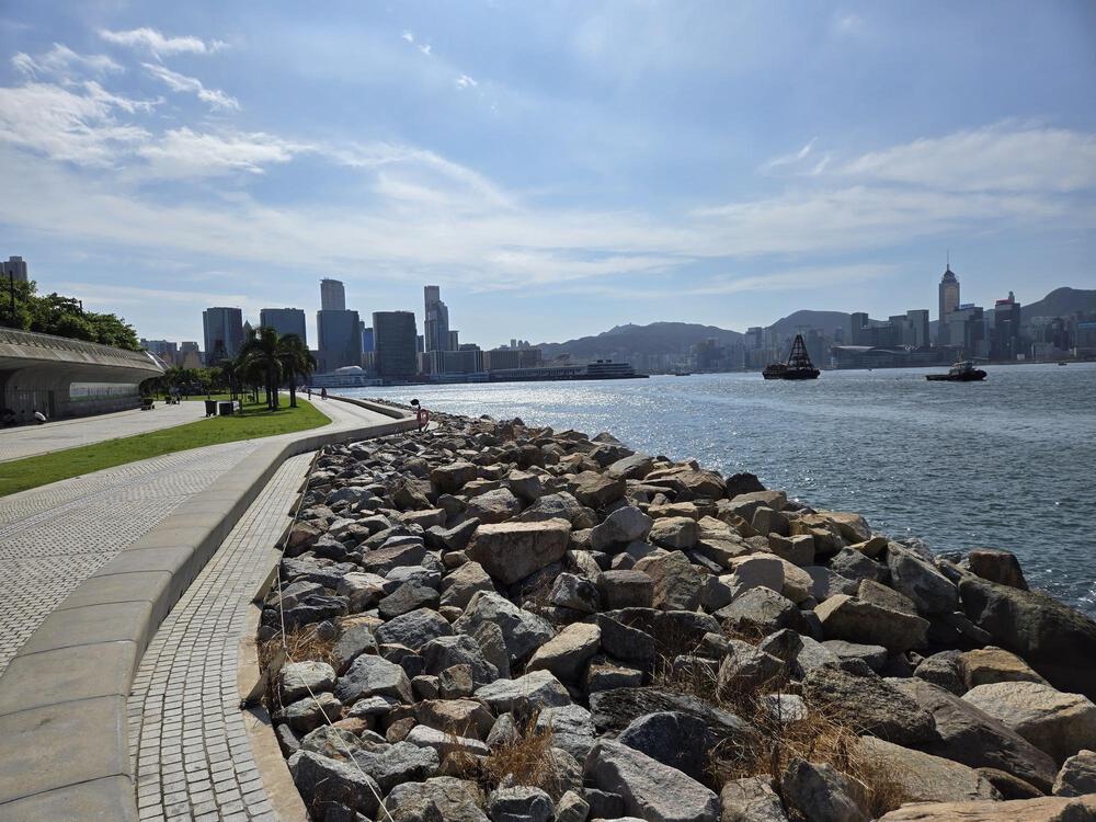 カオルーンからビクトリアハーバーのブルース・リー像を巡る香港の観光ジョグの写真3