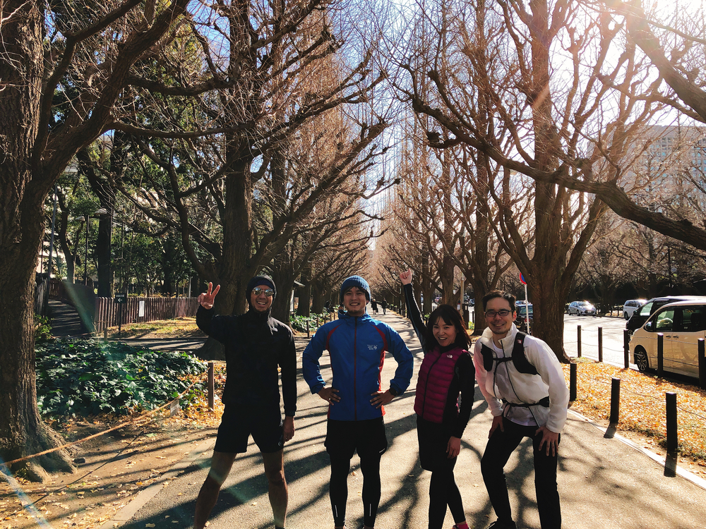 サクラカフェスタートの皇居、赤坂璃宮ランの写真3