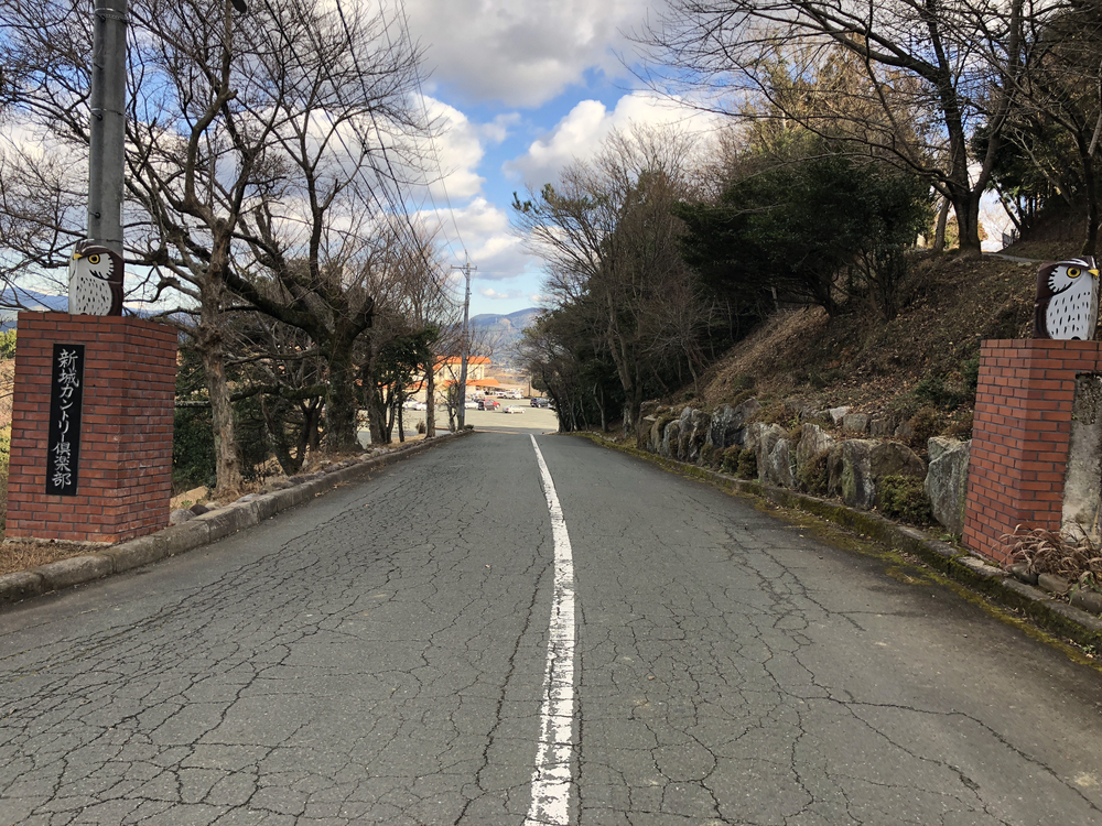 八名小学校から新城カントリークラブの写真3