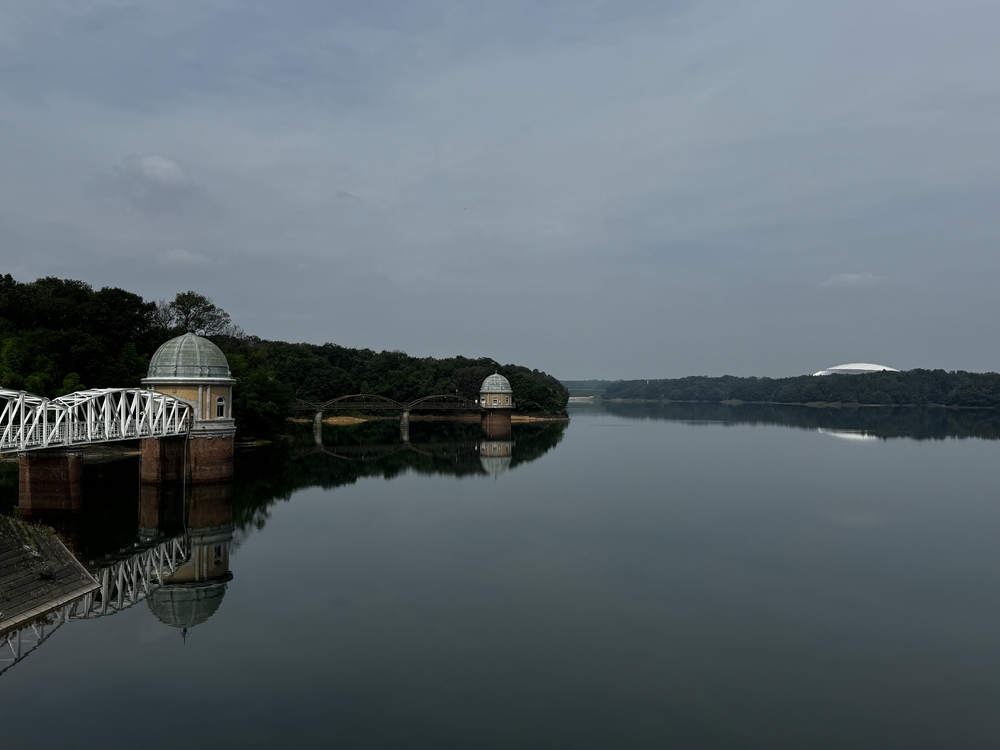 西武球場前駅起点、多摩湖・狭山湖一周コース24キロの写真3
