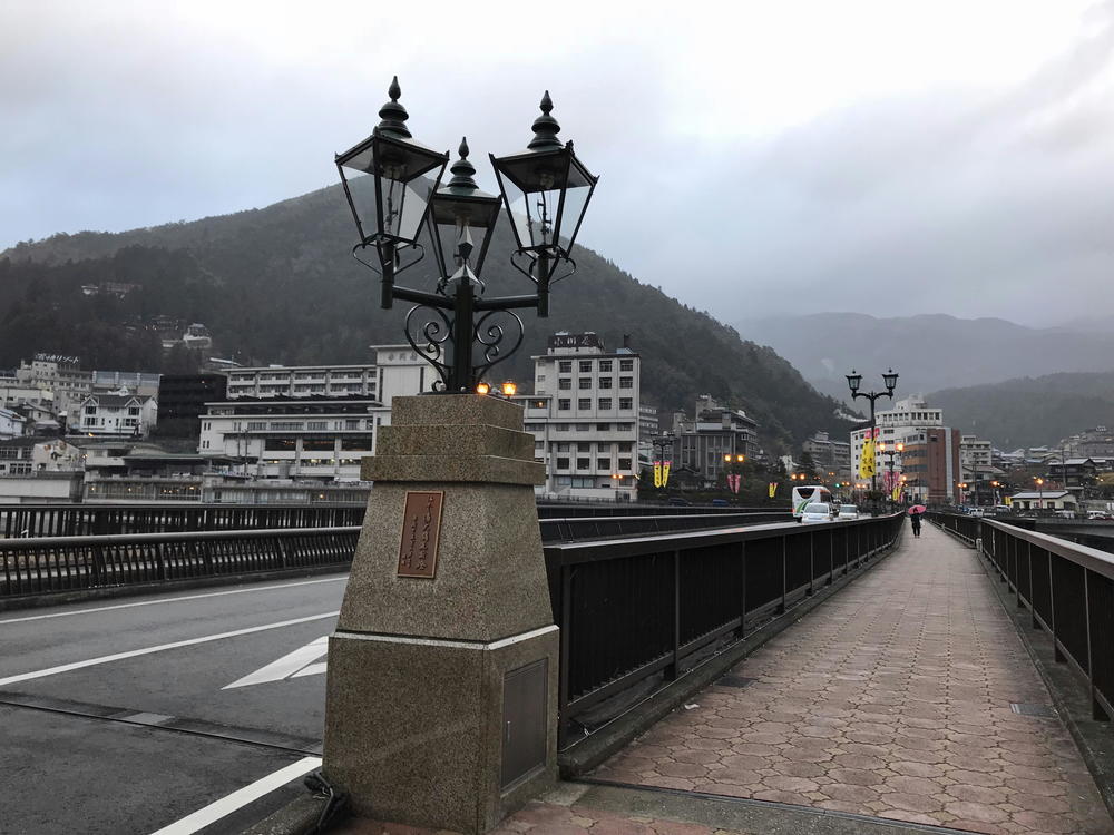 下呂温泉で旅ランの写真3