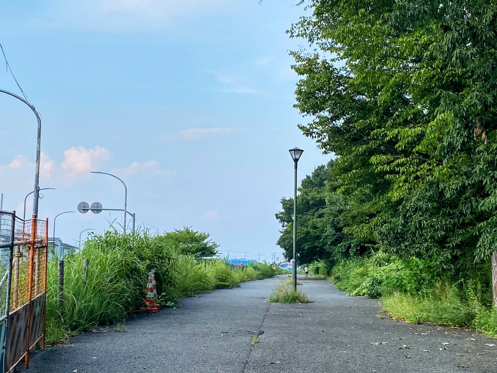 建設中の八王子南バイパスを進捗を見ながら走るの写真4