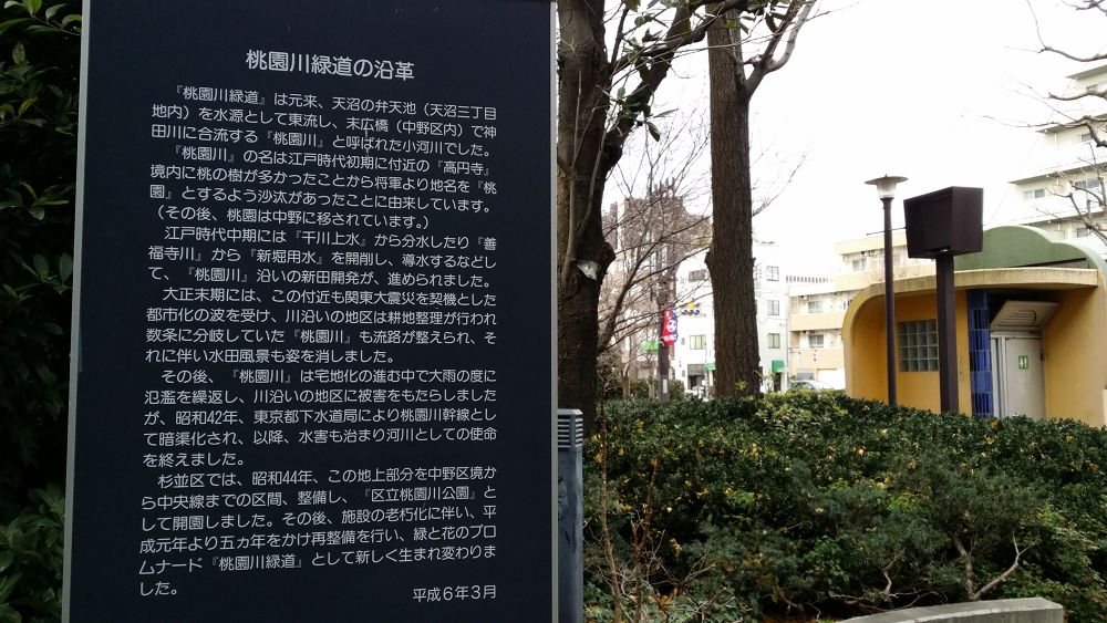 都会の隠れ道・桃園川緑道をゆくの写真8