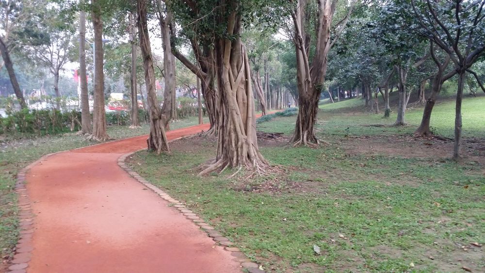 台北ランのメッカ・大安森林公園（台湾）の写真3