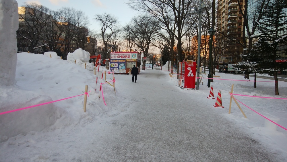 札幌市内観光朝ラン①2018雪まつり編の写真4