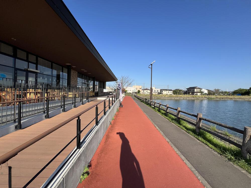 毎週パークランが開催される砂沼の周回コースの写真6