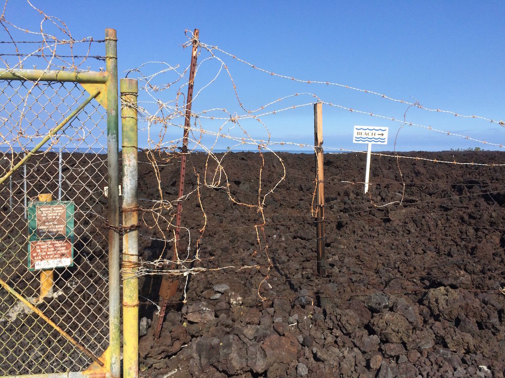 ハワイ島「ケアワイキ・ベイ」往復コースの写真6