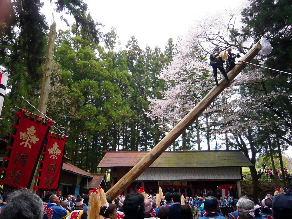 棚田百選 よこね田んぼ & 御柱祭 野池神社の写真4