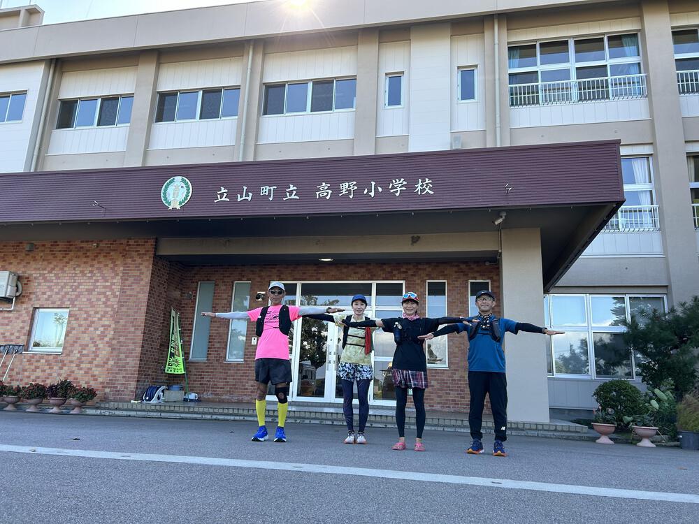 学校巡りin立山町　坂練含む30kmの写真9