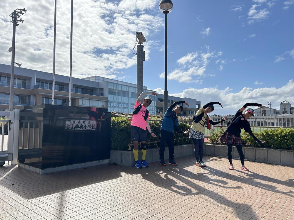 学校巡りin立山町　坂練含む30kmの写真14