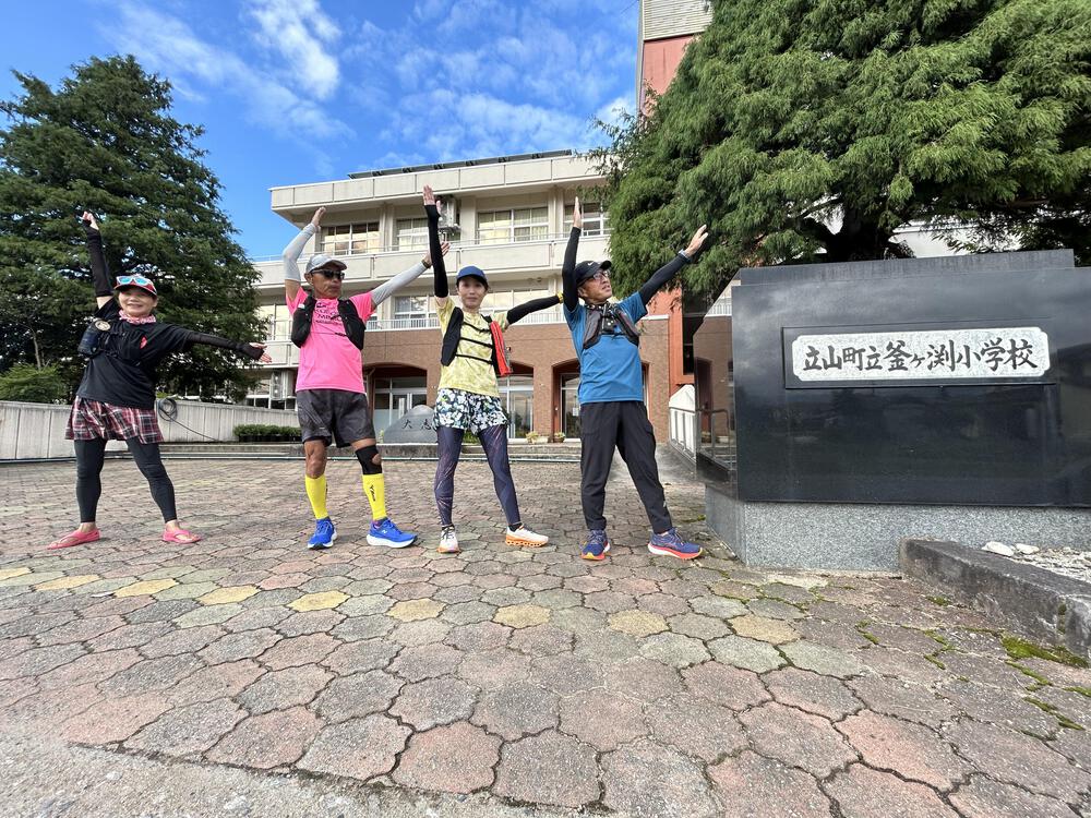 学校巡りin立山町　坂練含む30kmの写真17