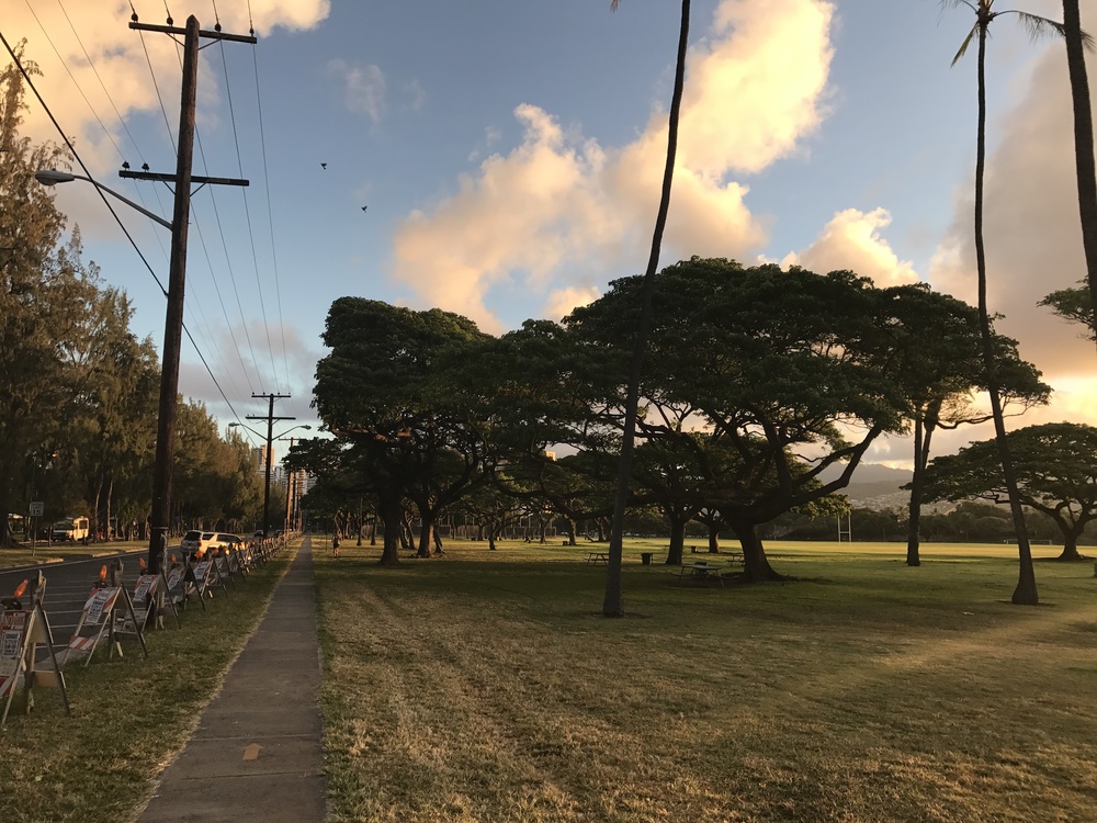 ワイキキビーチからダイアモンドヘッド山麓までの写真5