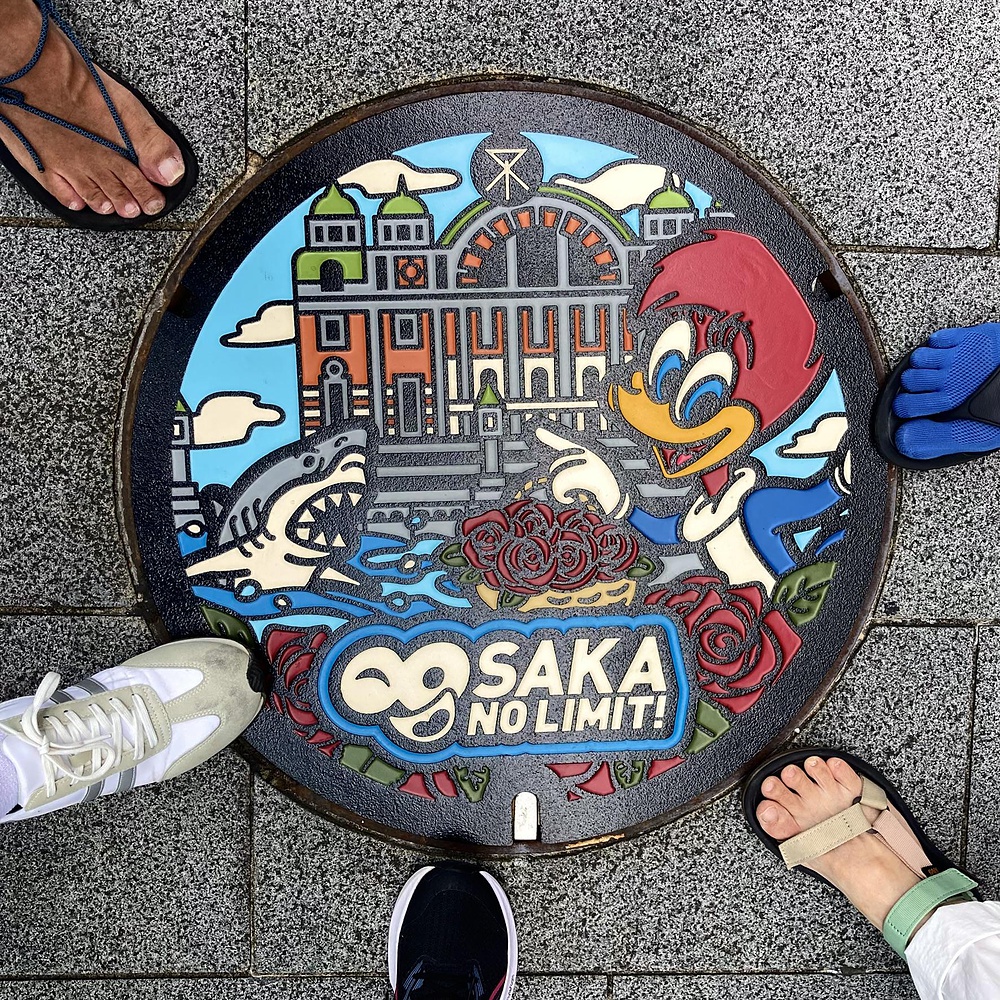 USJ25周年記念マンホールめぐりの写真4
