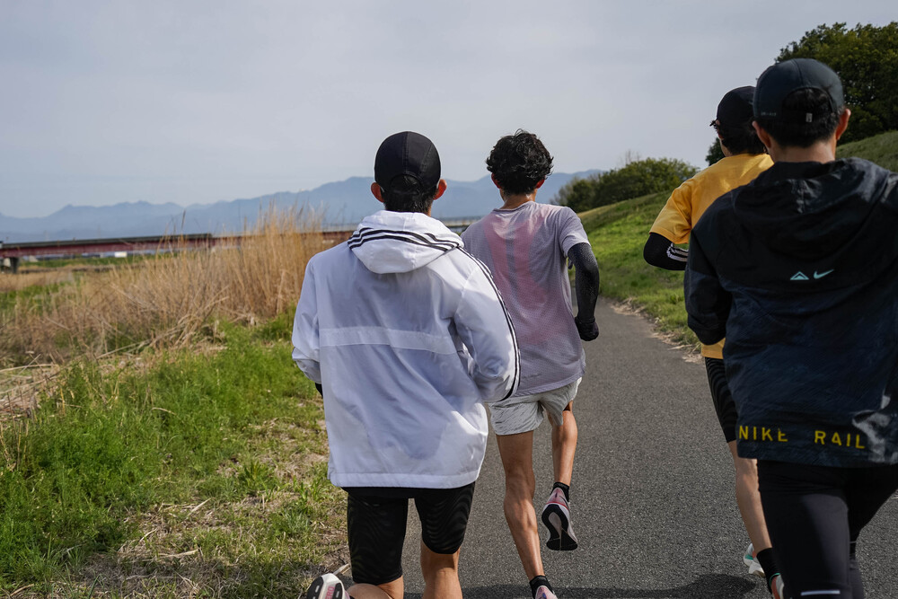 景観の良い甲府市・荒川沿い河川敷コースの写真3