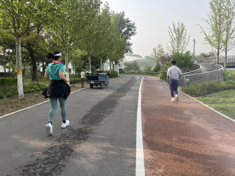 北京・朝陽公園のタツノオトシゴコースの写真3