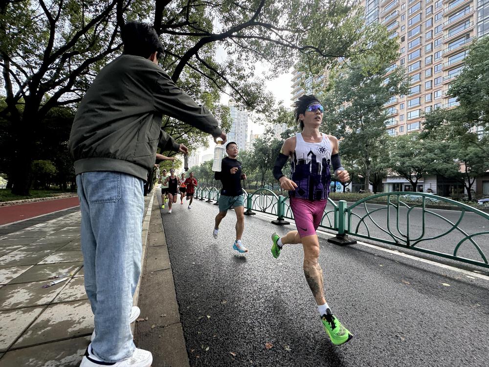 とても走りやすい上海・世紀公園の外周コースの写真4