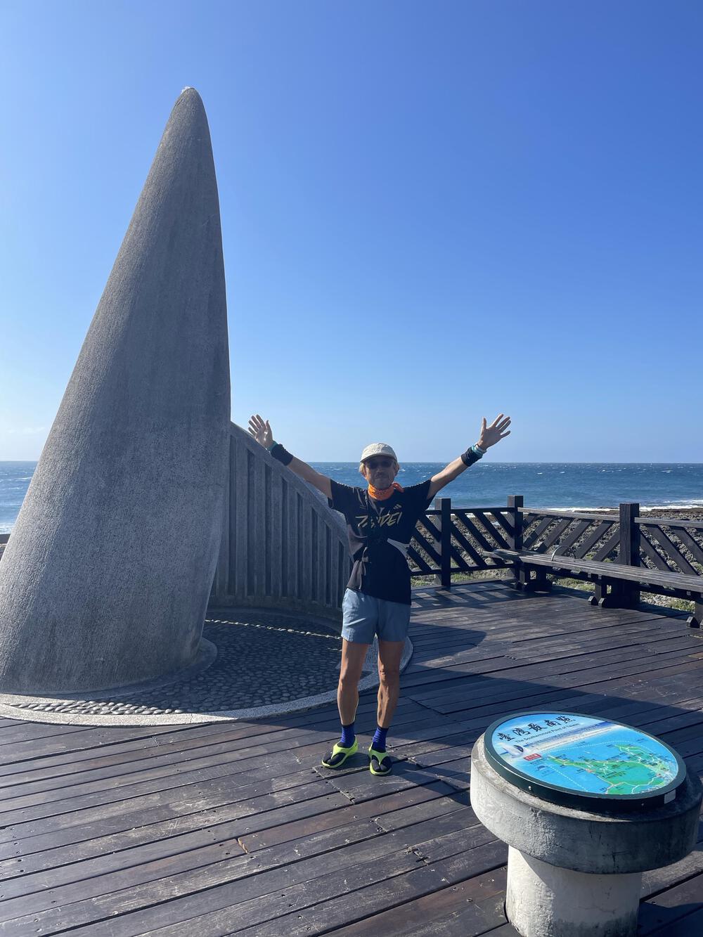 台湾島最南端の鵝鑾鼻を目指して墾丁からの写真5