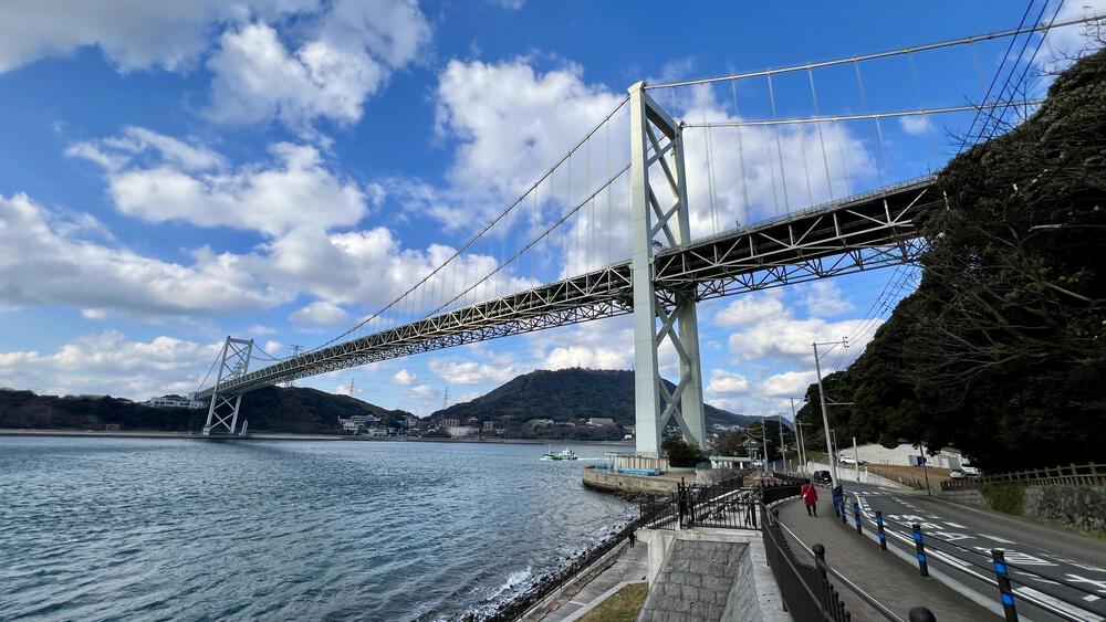 九州から本州へ　門司港下関の写真3