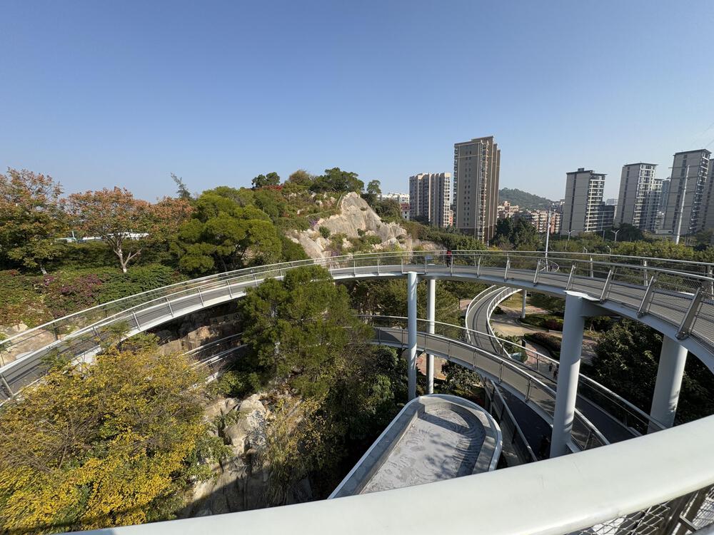 空前絶後の空中遊歩道！廈門山海健康歩道【西部】の写真18