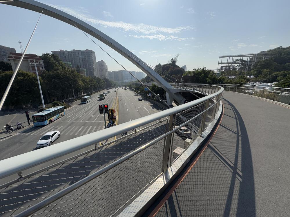 多数の空中歩道を備える全長23kmの「廈門山海健康歩道」の写真6