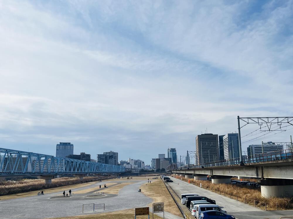 京急川崎駅から多摩川沿いを東急二子玉川駅までの写真8