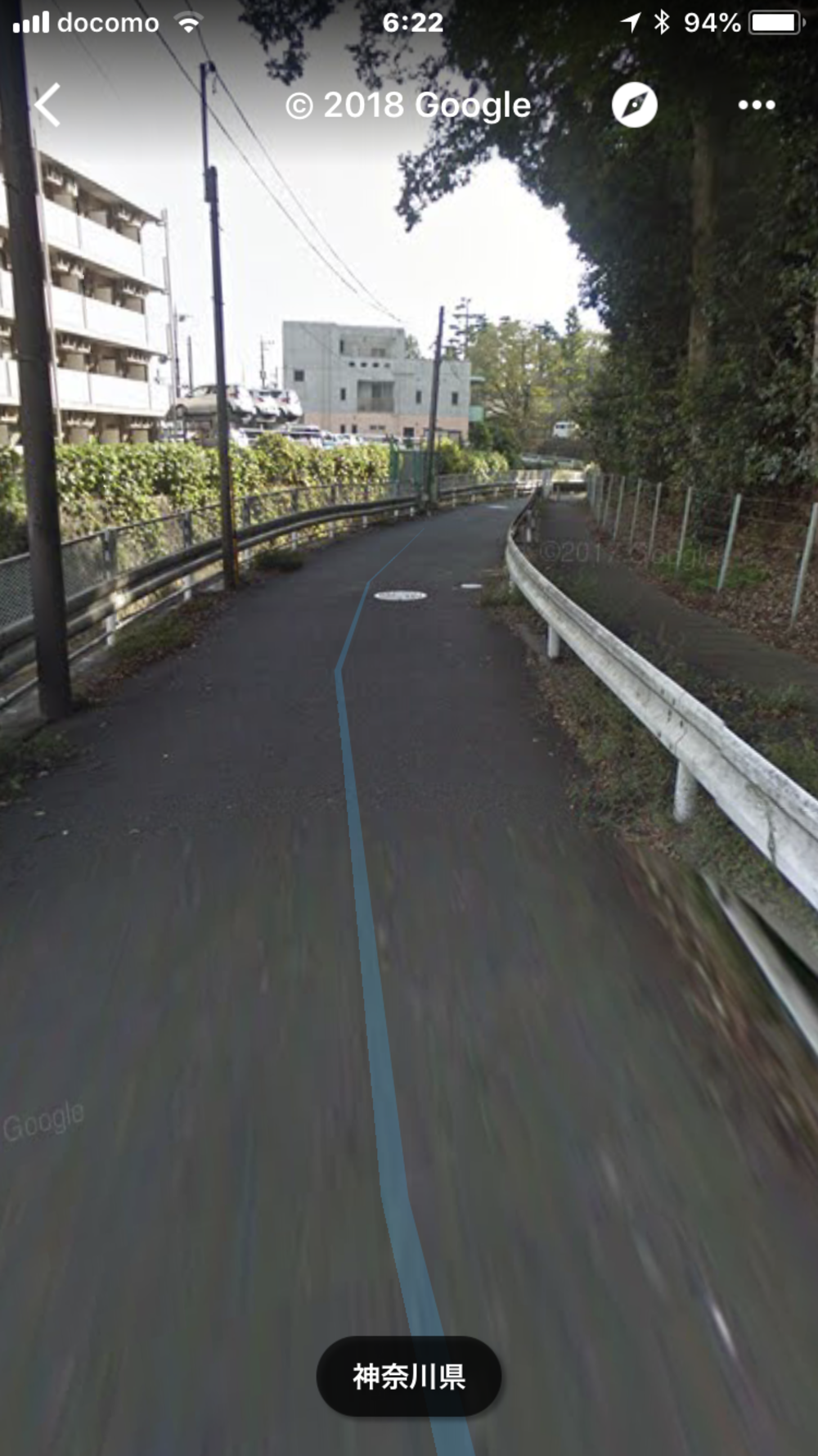 片平→上麻生線→琴平神社→尻手黒川線→片平の写真4