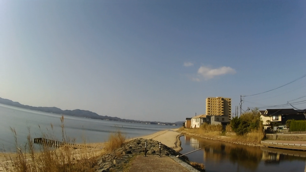 美肌しまね、神の湯「玉造温泉」桜並木をランニングの写真11