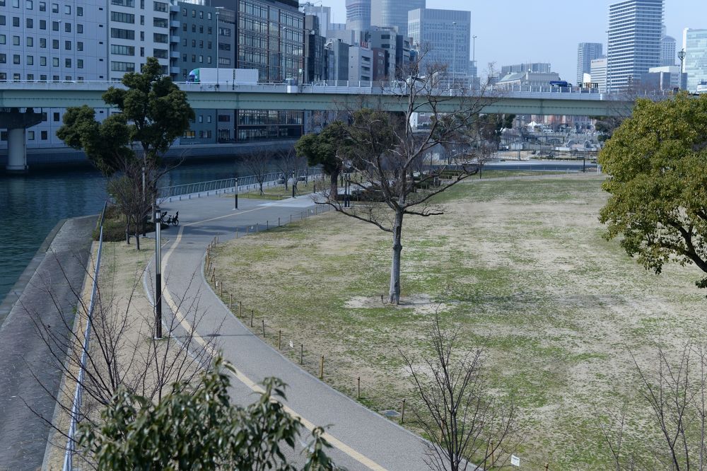 大阪・中之島公園900m周回コースの写真10