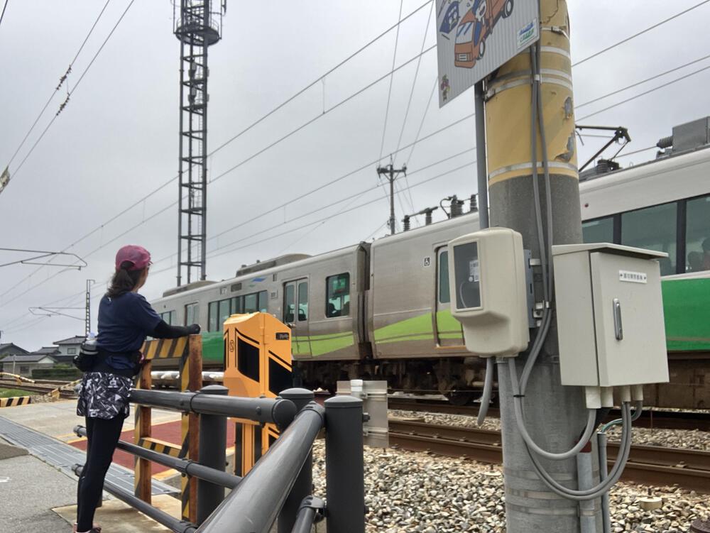 富山の駅巡り　あいの風とやま鉄道　黒部〜越中宮崎24kmの写真12