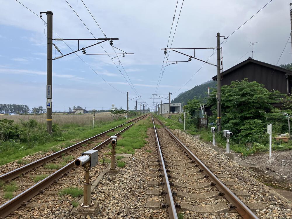 富山の駅巡り　あいの風とやま鉄道　黒部〜越中宮崎24kmの写真22