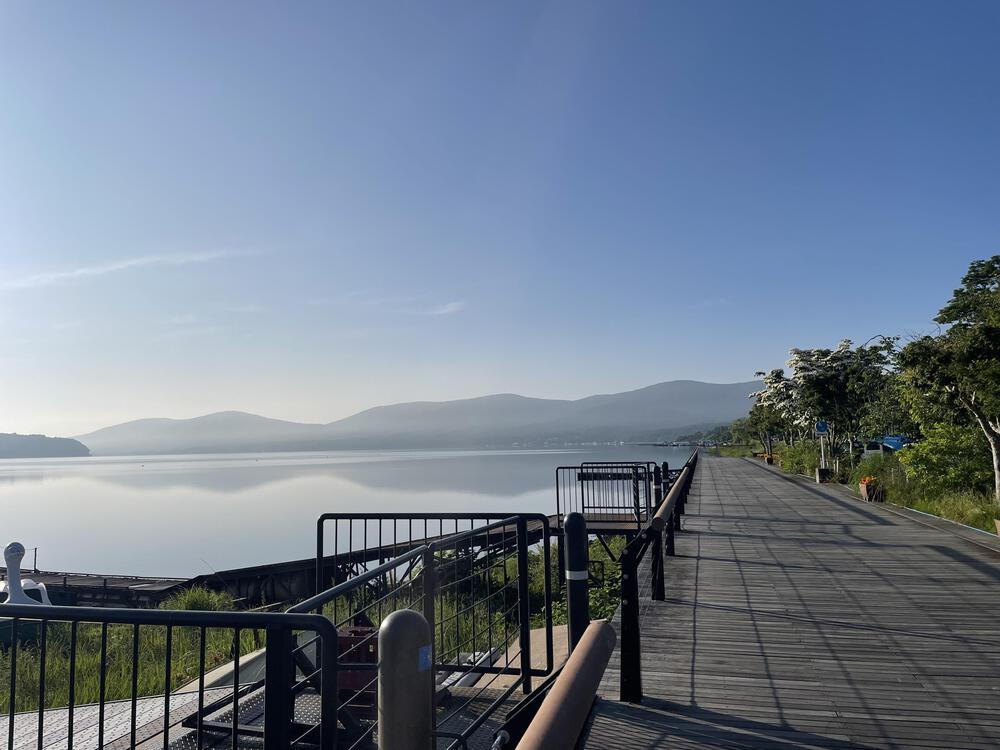夏でも涼しい山中湖忍野村周回の写真4