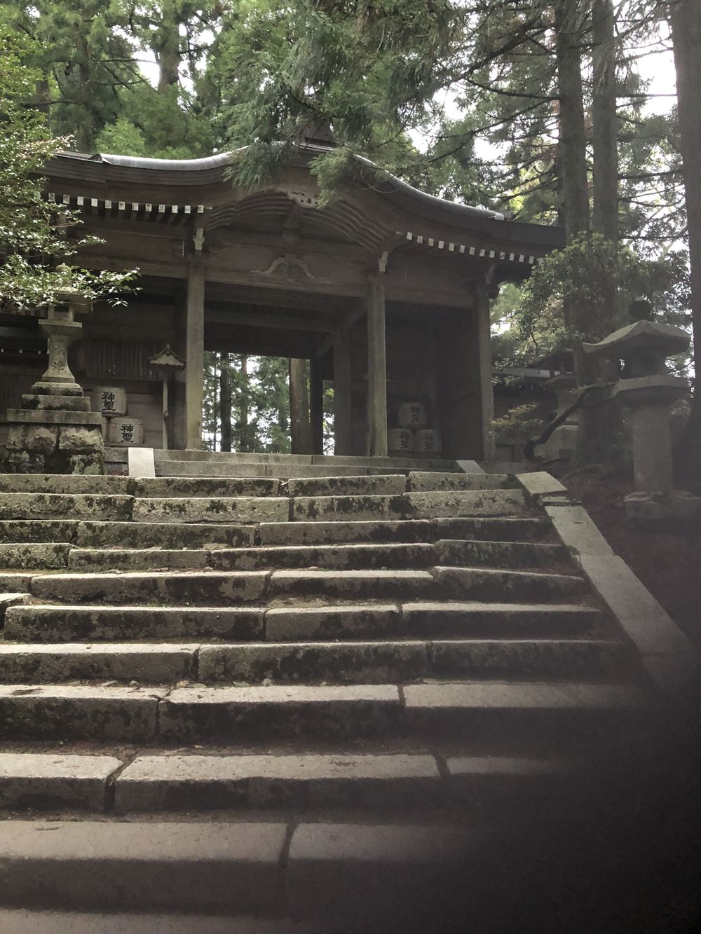清滝のバス停から愛宕山神社本殿経由して水尾、保津峡駅の写真6