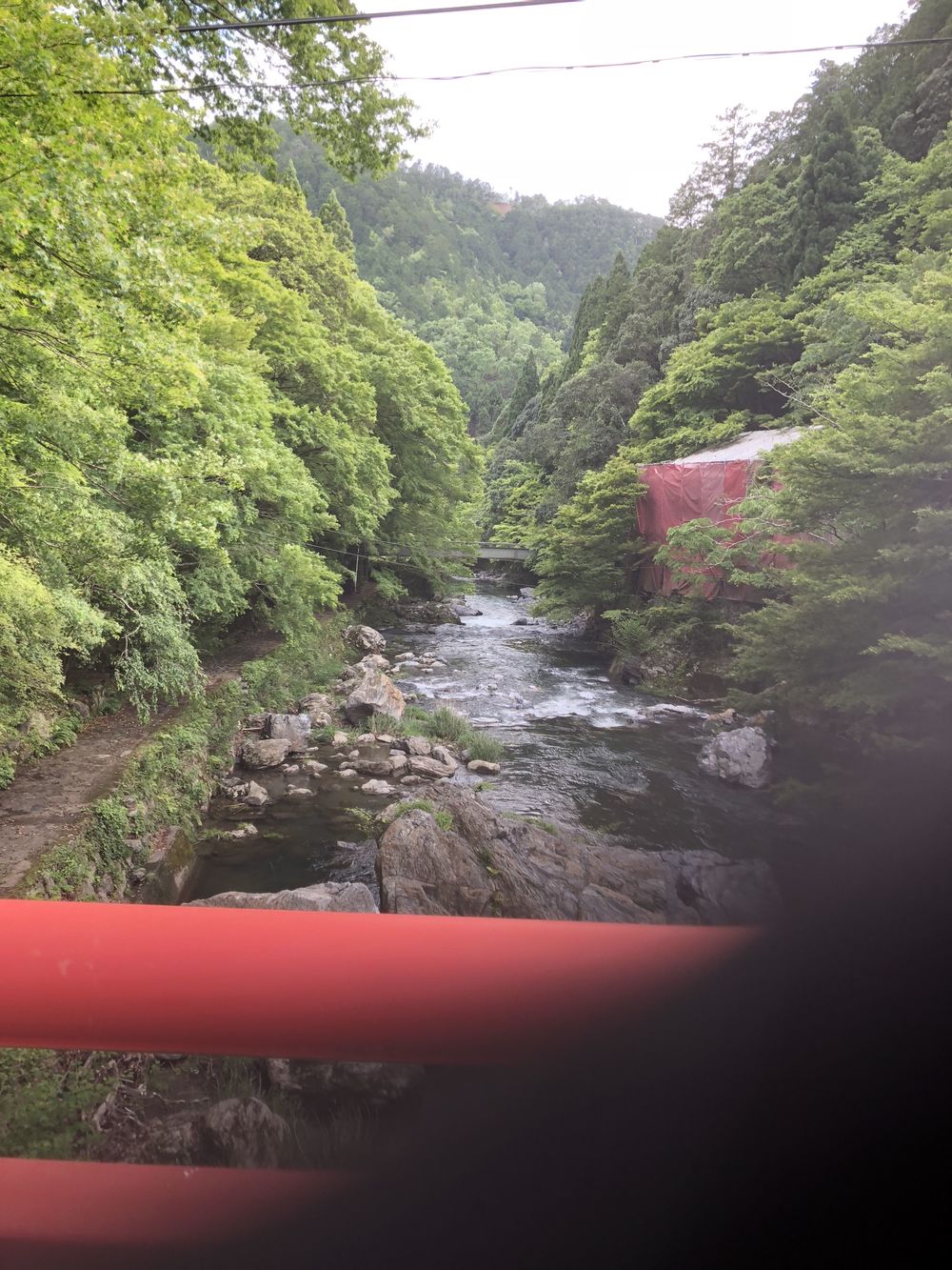 清滝のバス停から愛宕山神社本殿経由して水尾、保津峡駅の写真25