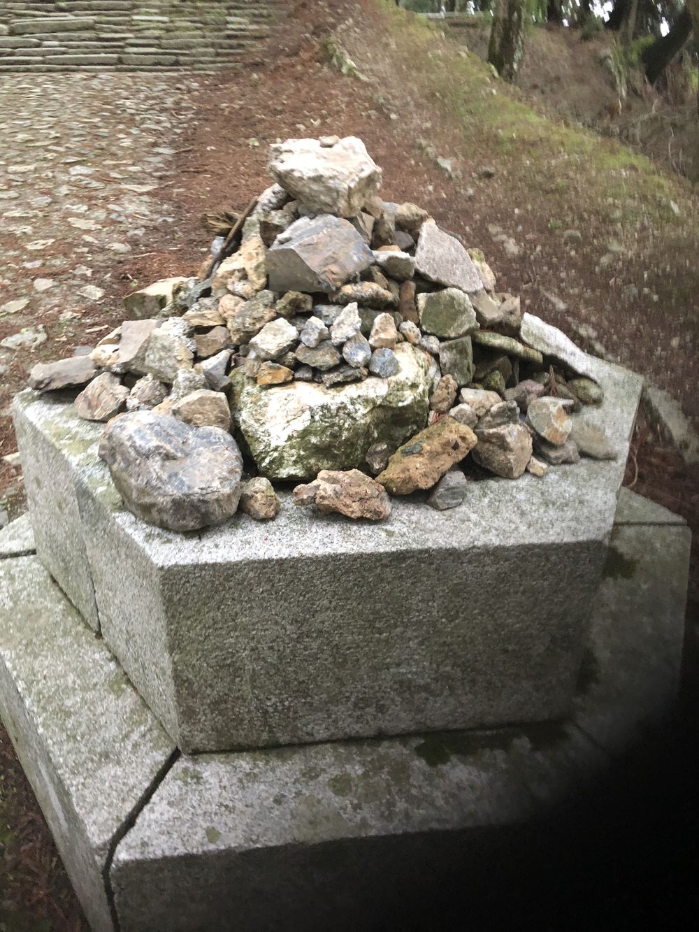 清滝のバス停から愛宕山神社本殿経由して水尾、保津峡駅の写真27
