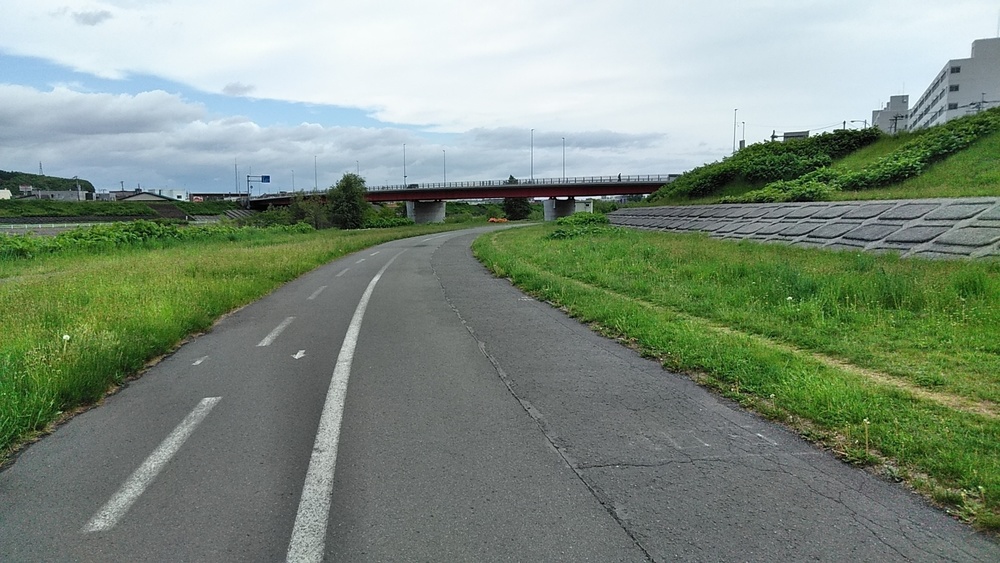 すすきの発着！豊平川河川敷～真駒内公園往復の写真10
