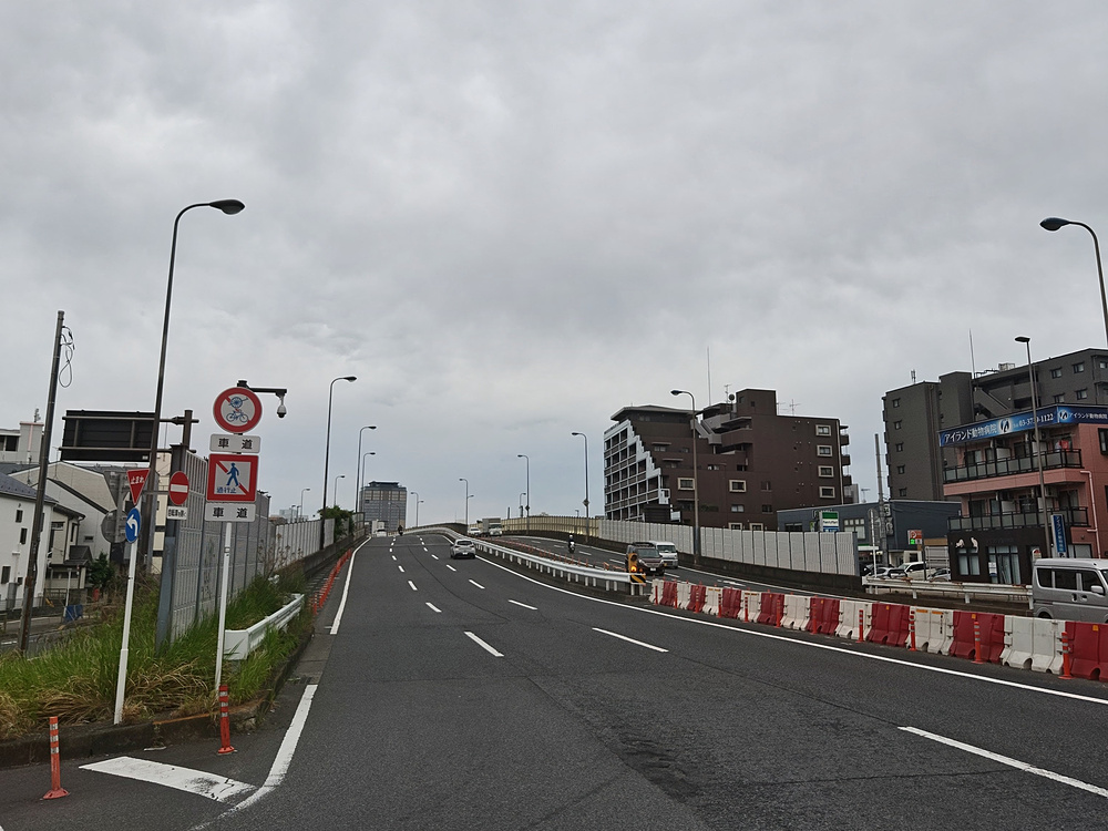 【東京都】羽田空港～多摩川河川敷～六郷橋～和渦製麺～糀谷駅の写真7