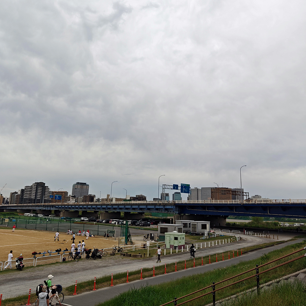 【東京都】羽田空港～多摩川河川敷～六郷橋～和渦製麺～糀谷駅の写真5