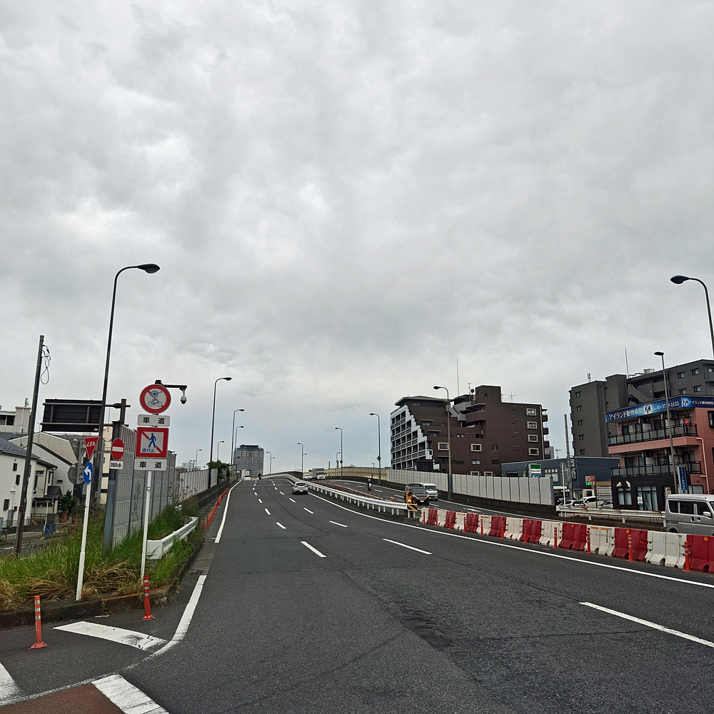 【東京都】羽田空港～多摩川河川敷～六郷橋～和渦製麺～糀谷駅の写真7