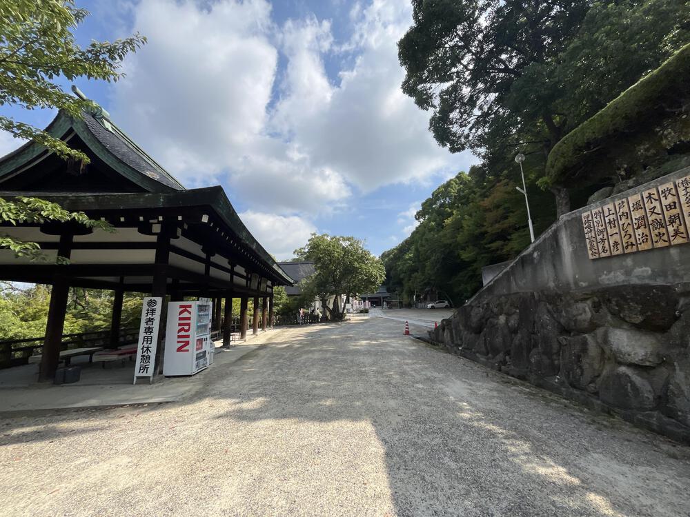 飯盛城跡は回廊や石垣が残る城マニアに人気の写真3