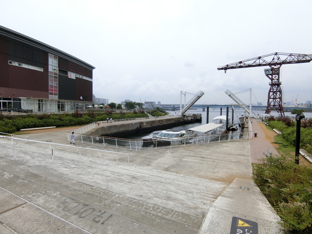 オープンしたての＜豊洲ぐるり公園＞の超気持ち良い湾岸ビューコースの写真4