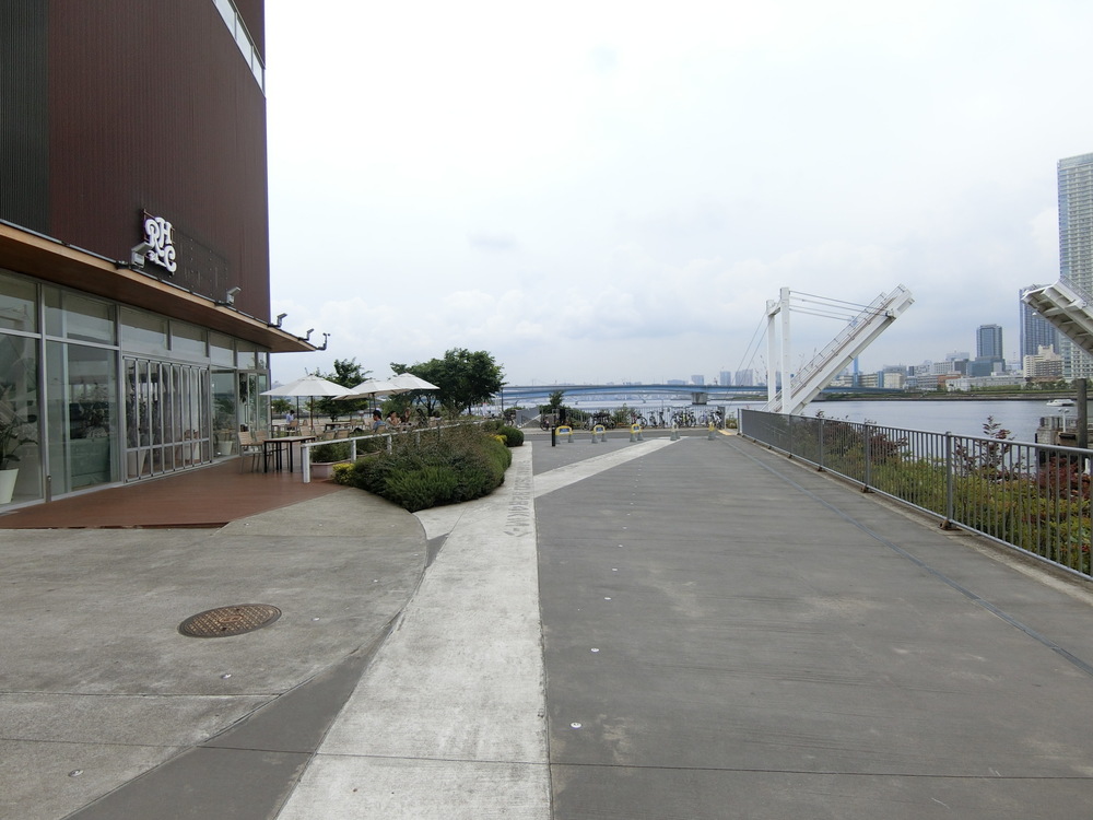 オープンしたての＜豊洲ぐるり公園＞の超気持ち良い湾岸ビューコースの写真5