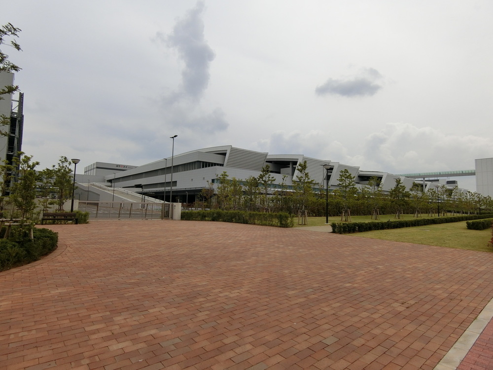 オープンしたての＜豊洲ぐるり公園＞の超気持ち良い湾岸ビューコースの写真9