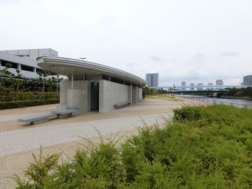 オープンしたての＜豊洲ぐるり公園＞の超気持ち良い湾岸ビューコースの写真14