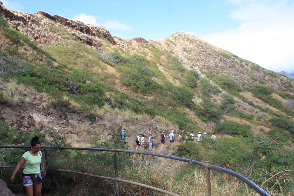 ダイヤモンドヘッドを走る。の写真5