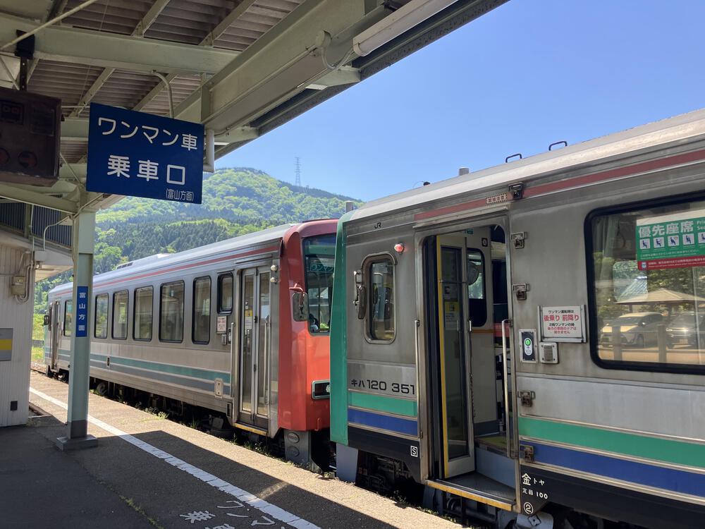 富山の駅巡り　JR高山線　笹津ー猪谷15kmの写真28