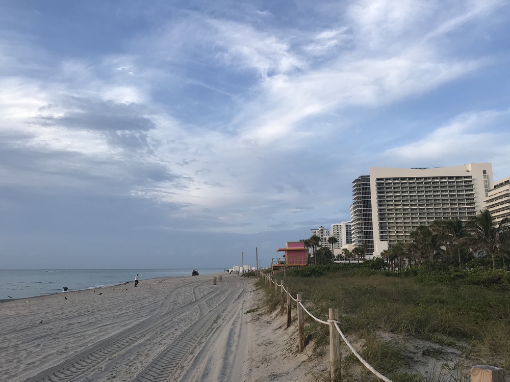 マイアミビーチラン！！大西洋からの朝日を見よう！の写真3