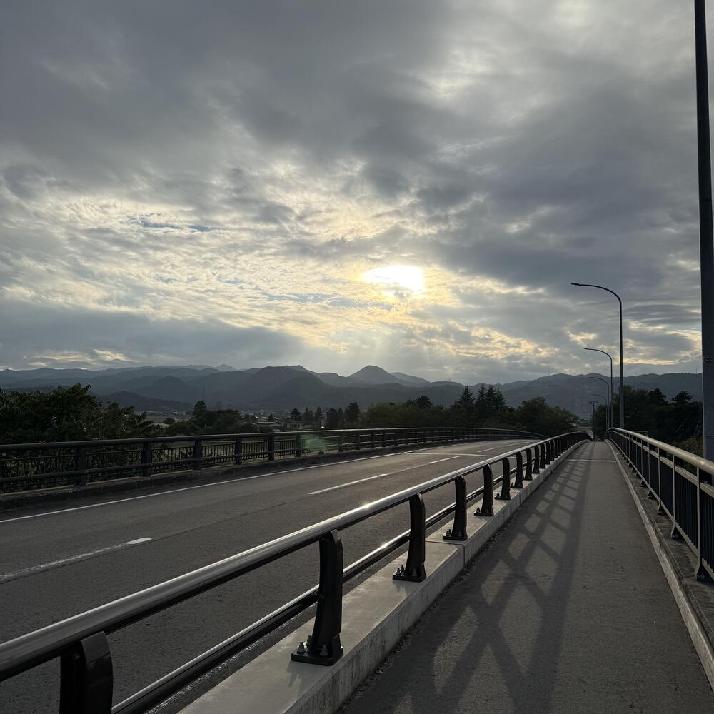 【山形駅西口発周回15km】山々の展望と田園の彩り爽快の写真17