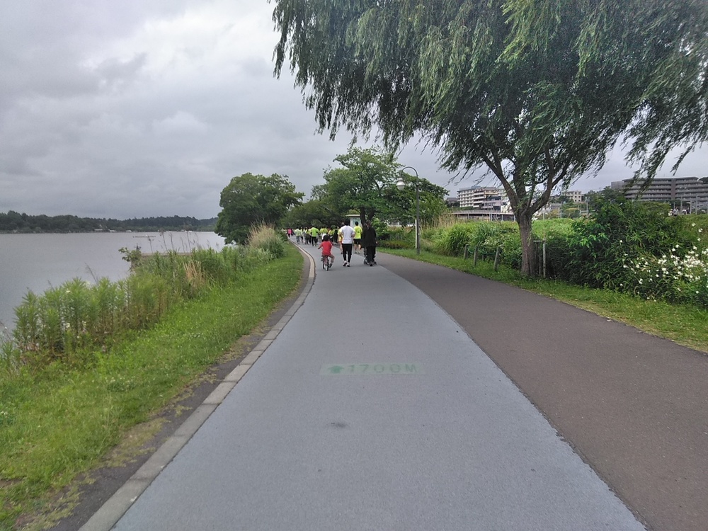 偕楽園桜山第三駐車場発着！千波湖メロンメロンラン10kmコースの写真5