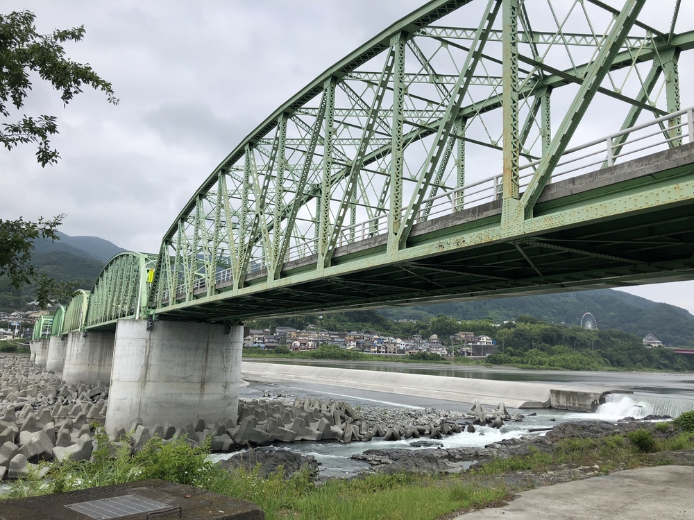 富士川・水神・富士川緑地公園の両岸橋巡り9.7kmの写真5