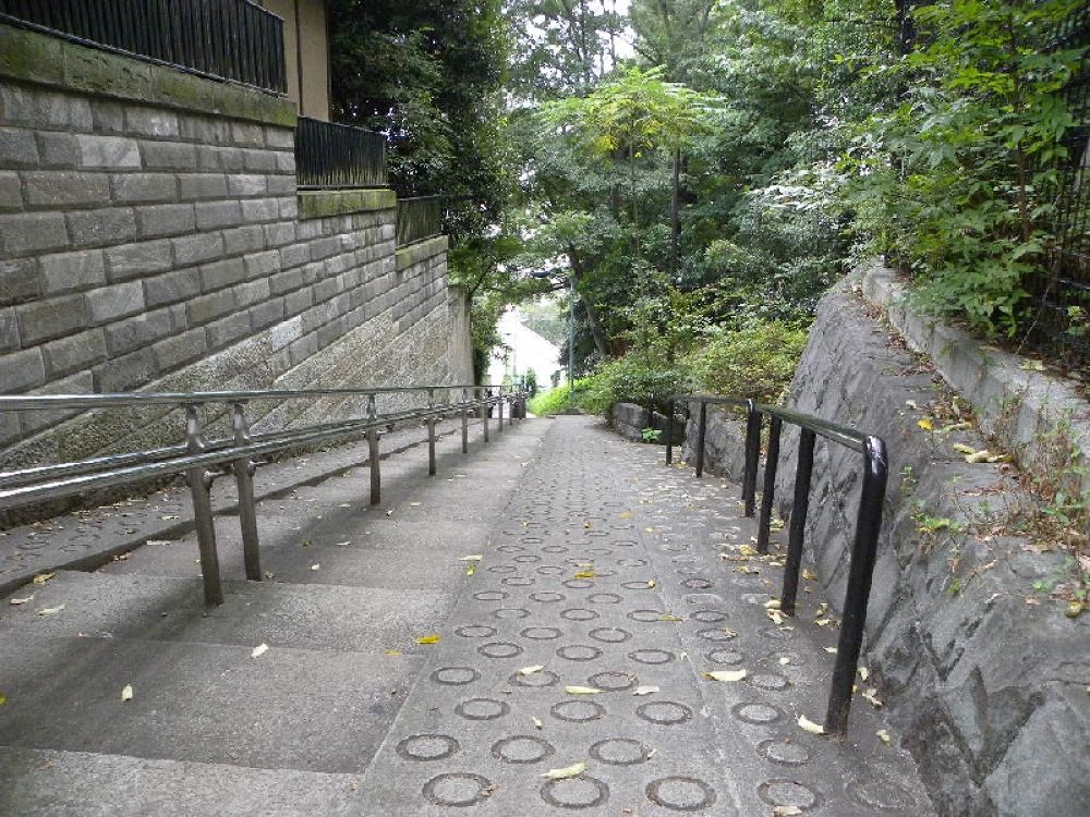 都会の階段③文京区の胸突坂の写真4